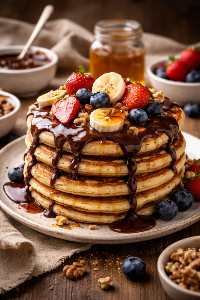 طريقة عمل البان كيك في المنزل