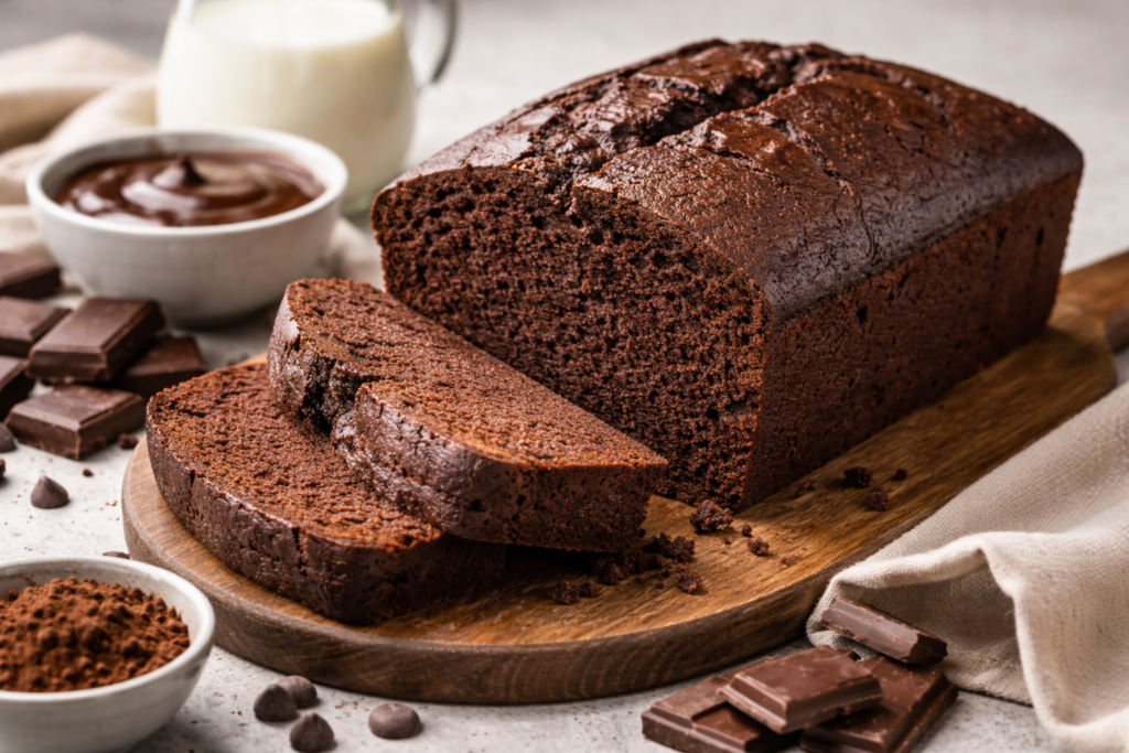 طريقة عمل كيكة الشوكولاتة الهشة في المنزل