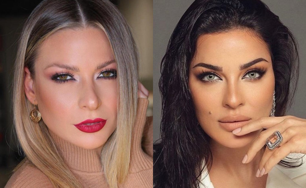 نادين نجيم و باميلا الكيك