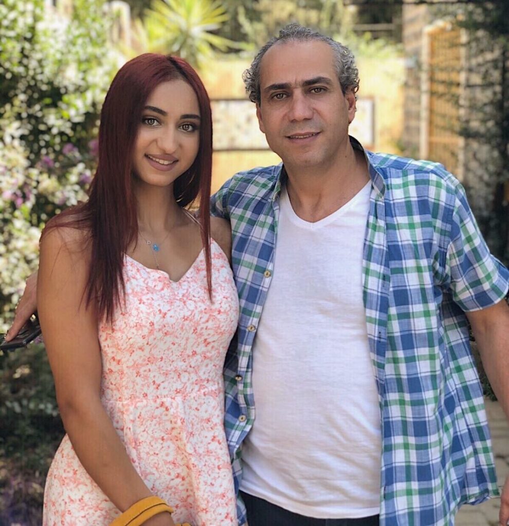ابنة قمر خلف ومهند قطيش