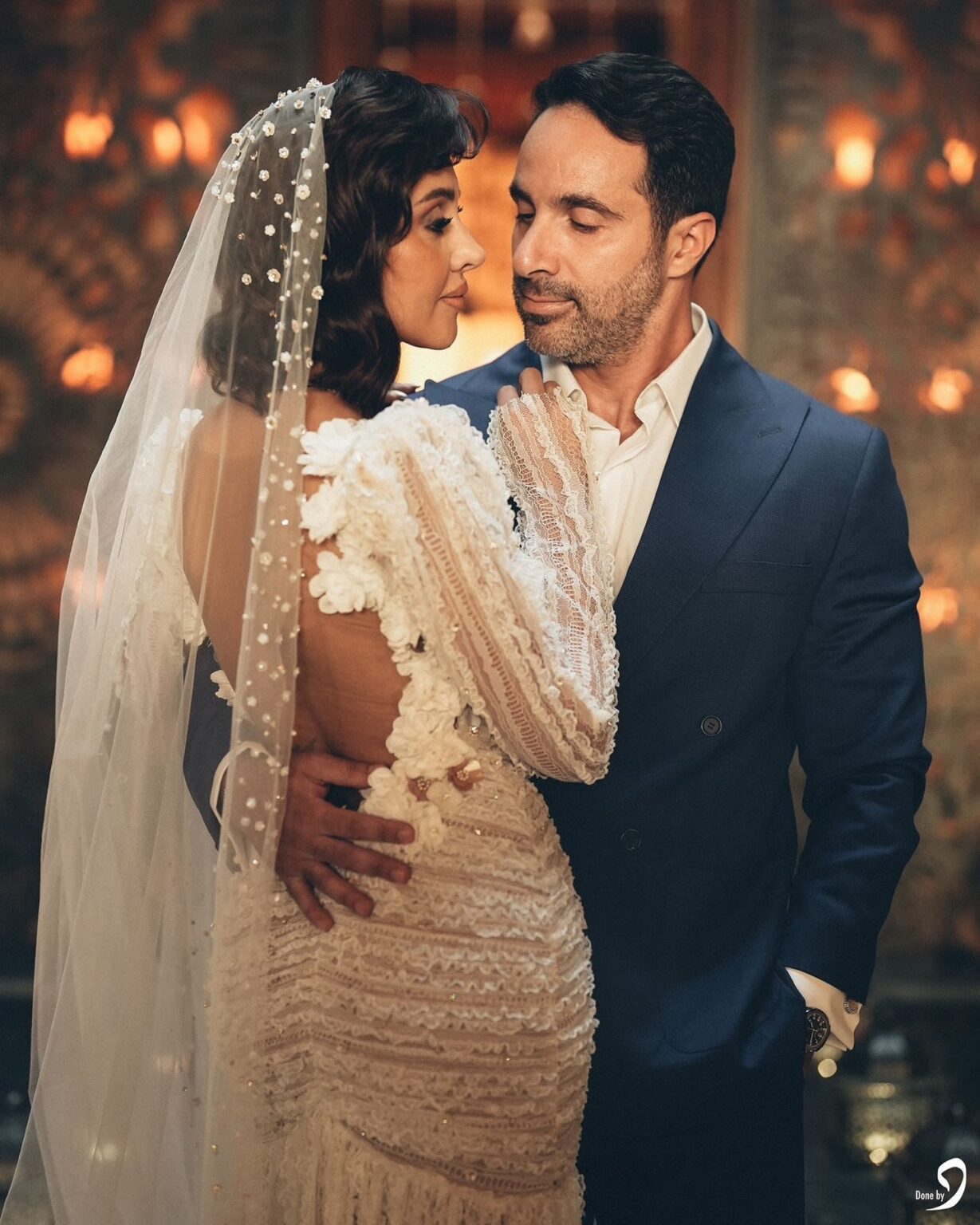 حفل زفاف ياسمين رئيس.. إطلالة ساحرة كالأميرات حفل-زفاف-ياسمين-رئيس