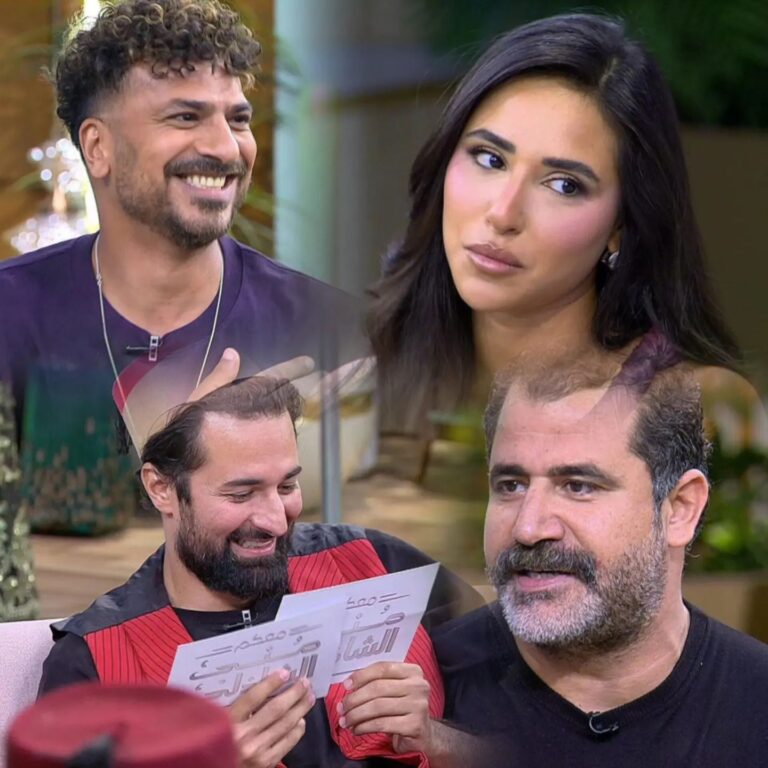 حلقة-معكم-منى-الشاذلي-ابطال-مسلسل-عمر-افندي