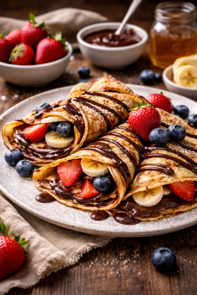 طريقة عمل الكريب في المنزل