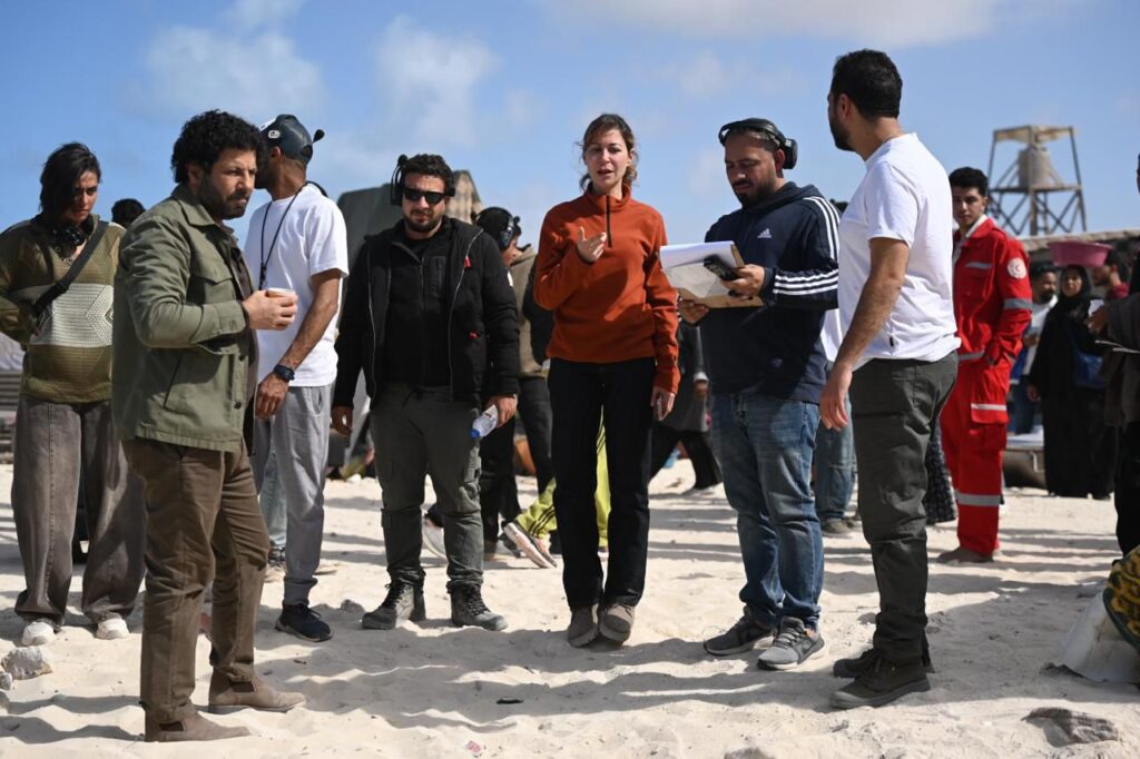 كواليس مسلسل اصحاب الارض