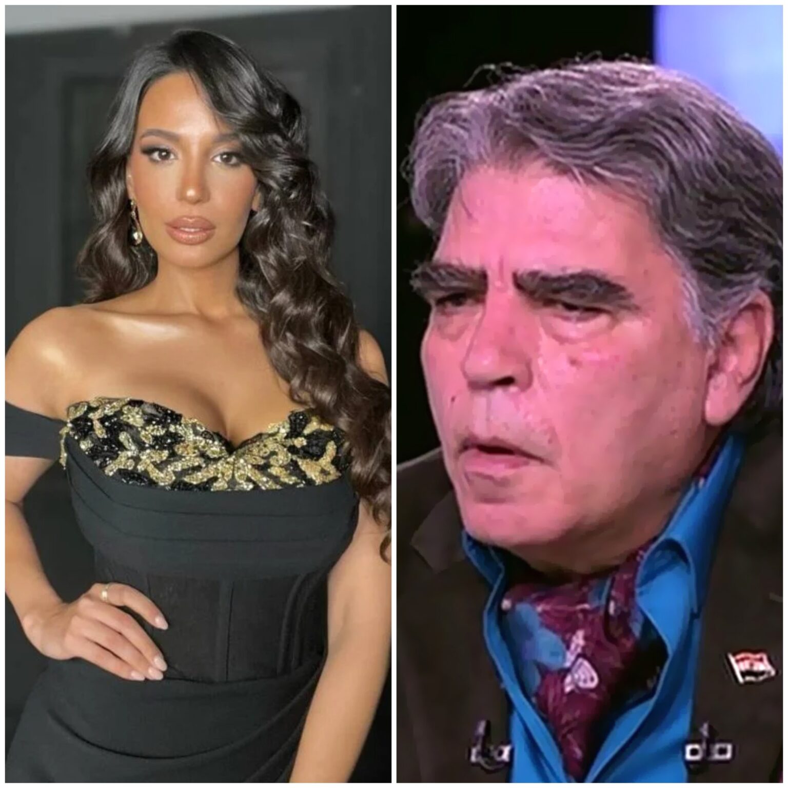 مريم الجندي ووالدها